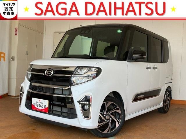タントカスタムＲＳスタイルセレクション両側電動スライドドア・ＥＴＣ・プッシュボタンスタート・ステアリングスイッチ・オートエアコン・キーフリー・コーナーセンサー・アルミホイール・シートヒーター・パワーウィンドウ（佐賀県）の中古車