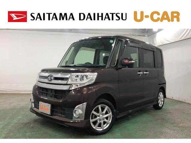 タントカスタムＸ　走行２６５９５キロ／ＬＥＤヘッドランプ／マット１年保証距離無制限　走行距離２６５９５キロ　純正マット　助手席エアバッグ　ＬＥＤヘッドランプ　アイドリングストップ　片側電動スライドドア　プッシュボタンスタート　電動格納式ドアミラー（埼玉県）の中古車