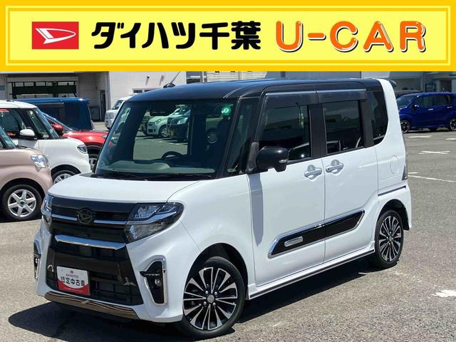 タントカスタムＲＳセレクション　４ＷＤ４ＷＤターボ　ナビ／ＢＴ／ＤＴＶ／ＤＩＳＣ／バックカメラ／ステアスイッチ　ＥＴＣ　サイドガーニッシュ　両側パワスラ　ＬＥＤヘッド＆フォグランプ　１５インチアルミ　シートヒーター　衝突被害軽減ブレーキ（千葉県）の中古車