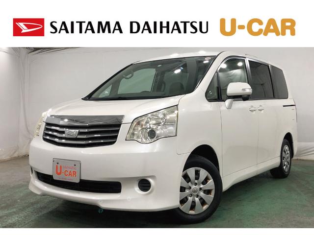 ノアＸ　車検整備付／走行距離８０４６７キロ／ＴＶレスナビ１年保証距離無制限　走行距離８０４６７キロ　車検整備付　ＴＶレスナビ　純正カーペットマット　助手席エアバッグ　ドリンクホルダー　オートエアコン（埼玉県）の中古車