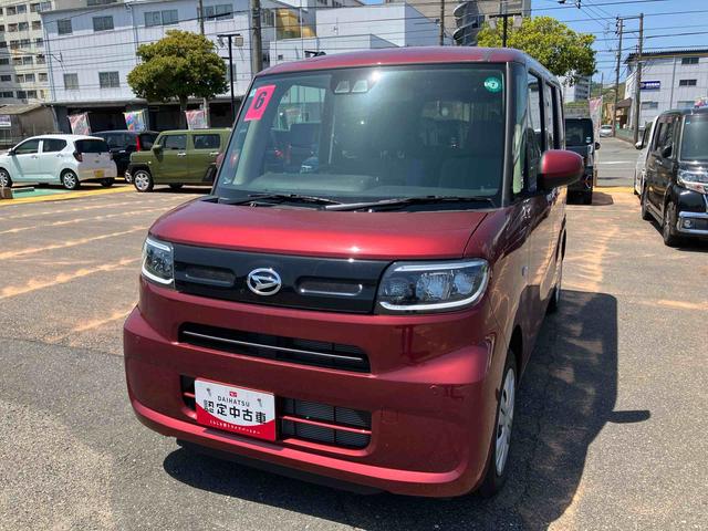 タントＸ衝突低減ブレーキ　ＬＥＤライト　オートハイビーム　キーレス　スマキー　運転席シートヒーター　バックカメラ付　１オーナー　点検記録簿　エアバッグ（山口県）の中古車