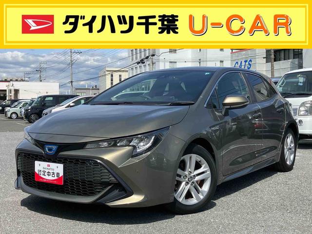 カローラスポーツハイブリッドＧ９型ナビ／ＢＴ／ＤＴＶ／ＤＩＳＣ／バックカメラ／ステアリングスイッチ　前ドラレコ　ＥＴＣ２．０　ＬＥＤヘッドライト　１６インチアルミ　電動駐車ブレーキ　クルコン　衝突被害軽減ブレーキ（千葉県）の中古車