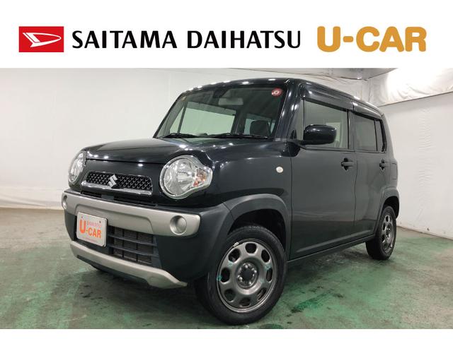 ハスラーＧ　走行距離４８５２９キロ／ワンセグナビ／カーペットマット１年保証距離無制限　走行距離４８５２９キロ　ワンセグナビ　ブルートゥース　純正カーペットマット　助手席エアバッグ　アイドリングストップ　シートヒーター（埼玉県）の中古車