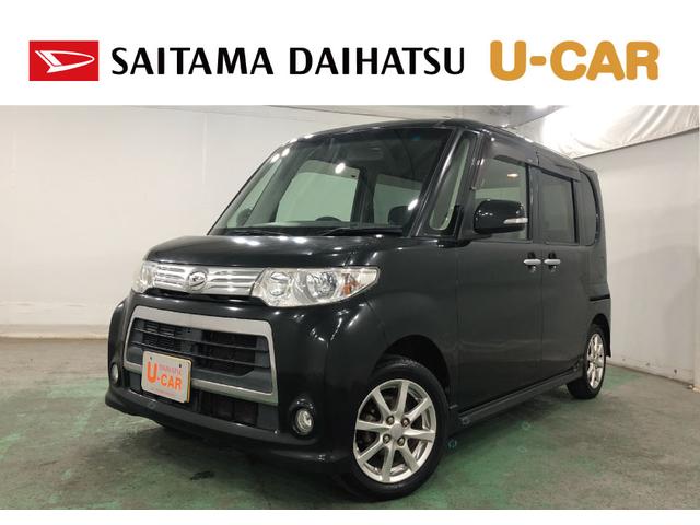 タントカスタムＸ　喫煙車一年保証走行距離無制限　走行距離７２８７６キロ　フルセグナビ　ブルートゥース　ＤＶＤ再生　ＥＴＣ　ＨＩＤヘッドランプ　ベンチシート（埼玉県）の中古車