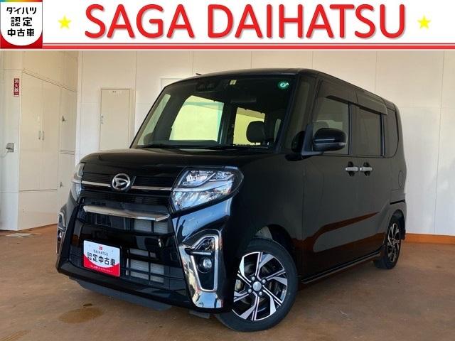 タントカスタムＸセレクション両側電動スライドドア・バックモニター・プッシュボタンスタート・ステアリングスイッチ・オートエアコン・キーフリー・コーナーセンサー・アルミホイール・シートヒーター・パワーウィンドウ（佐賀県）の中古車