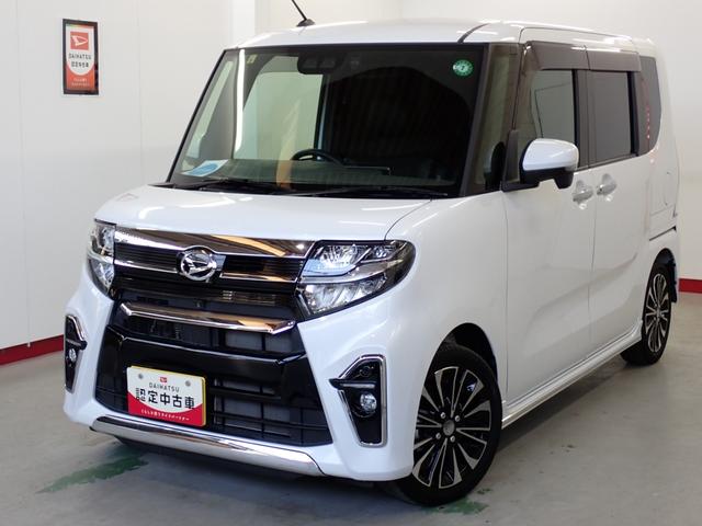 タントカスタムＲＳセレクション衝突被害軽減ブレーキ　横滑り防止装置　オートマチックハイビーム　アイドリングストップ　ステアリングスイッチ　オートライト　キーフリーシステム　オートエアコン　両側電動スライドドア　純正アルミホイール（岐阜県）の中古車