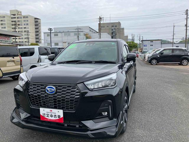 ロッキープレミアムＧ　ＨＥＶ記録簿　エアバッグ　アルミホイール　ＡＢＳ　１オーナー　禁煙車　キ−フリ−　車線逸脱警報装置　踏み間違い防止　オートマチックハイビーム　Ｓヒーター　Ｄレコ（山口県）の中古車