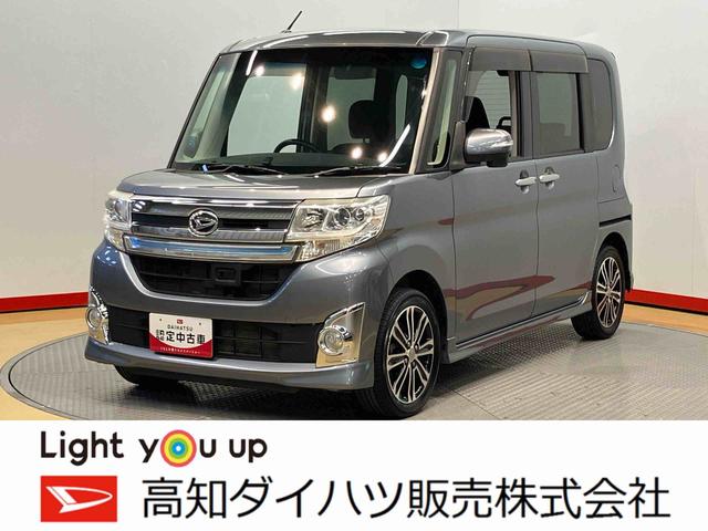 タントカスタムＲＳ　ＳＡ７インチナビ　ＵＳＢ入力端子　Ｂｌｕｅｔｏｏｔｈ接続　ＥＴＣ　キーフリー　電動スライドドア　オートライト　衝突被害軽減システム（高知県）の中古車