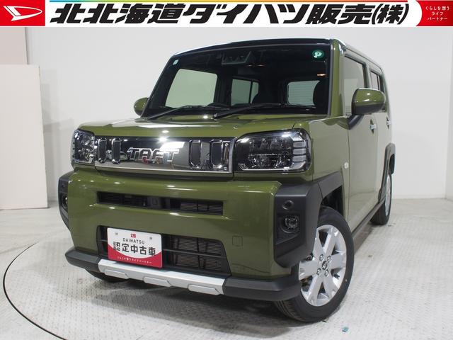 タフトＧ　ダーククロムベンチャー４ＷＤ　スマートアシスト　ガラスルーフ　ＬＥＤヘッドライト　オートライト　カーナビ　バックモニター　運転席助手席シートヒーター　前後コーナーセンサー　ＥＴＣ車載器　アイドリングストップ（北海道）の中古車