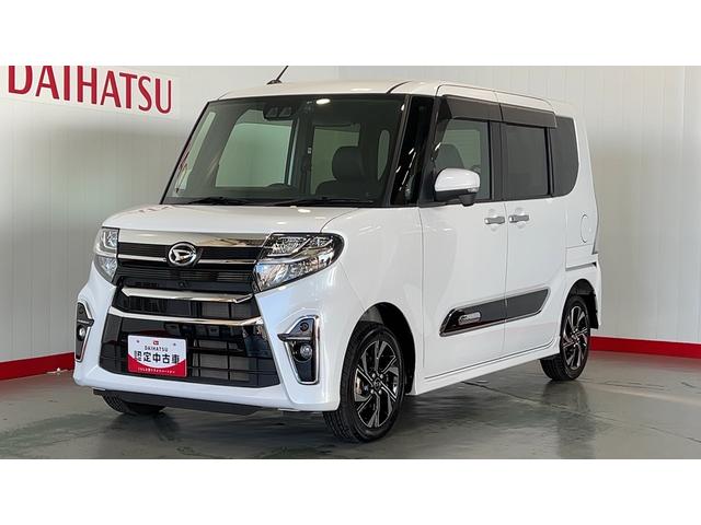 タントカスタムＸスタイルセレクション　４ＷＤ純正９インチナビ　ドラレコ　パノラマモニター　アイドリングストップ　ＬＥＤヘッドランプ　オートエアコン　スマートキー　シートヒーター　１４インチアルミホイール　衝突被害軽減システム（茨城県）の中古車