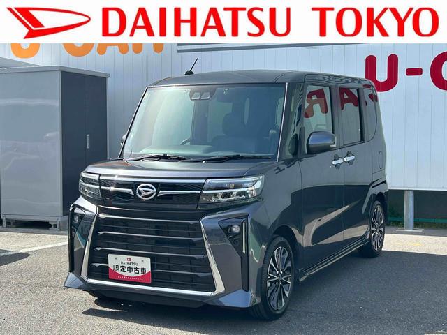 タントカスタムＲＳ　純正ナビ　ＥＴＣ車載器　ドライブレコーダー保証１年間距離無制限付き　純正ナビゲーション　ＥＴＣ車載器　ドライブレコーダー　ＵＳＢ電源ソケット　Ｂｌｕｅｔｏｏｔｈ接続　バックカメラ　運転席シートリフター　キーフリーシステム　シートヒーター（東京都）の中古車