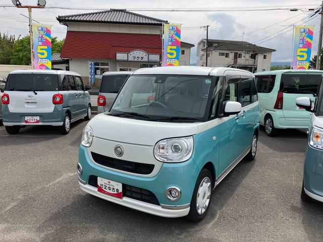 ムーヴキャンバスＧ　ＳＡIII２ＷＤ　ＣＶＴ　６６０ｃｃ　カーナビ　オートエアコン　衝突被害軽減ブレーキ　横滑り防止装置　ＡＢＳ　アイドリングストップ　プッシュボタンスタート　両側電動スライドドア　ベンチシート　オートライト（福島県）の中古車