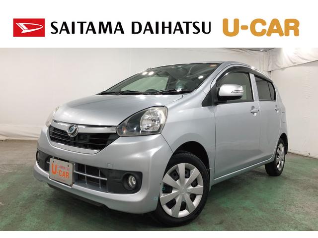 ミライースＧｆ　ＳＡ　４ＷＤ／走行９１６８９キロ／ナビ／バックカメラ１年保証距離無制限　走行距離９１６８９キロ　４ＷＤ　純正フルセグナビ　バックカメラ　ブルートゥース　純正カーペットマット　助手席エアバッグ　アイドリングストップ　プッシュボタンスタート（埼玉県）の中古車