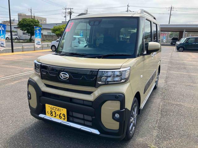 タントファンクロスワンオーナー車　キーレスキー　スマートキ−　アルミホイール　記録簿　ＡＢＳ　エアバッグ（山口県）の中古車