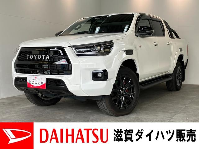 ハイラックスＺ　ＧＲスポーツ　走行２千キロ　ナビ　パノラマカメラ追突被害軽減ブレーキ　ＴＳＳ　コーナーセンサー　４ＷＤ　デフロック　スマートキー　ＬＥＤ　　クルーズコントロール　ナビ　Ｂｌｕｅｔｏｏｔｈ　ＵＳＢ　パノラマカメラ（滋賀県）の中古車