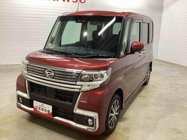 タントカスタムＸ　トップエディションＶＳ　ＳＡIIIインパネシフト　プッシュスタートスイッチ　電子カードキー　カーナビ　バックモニター　レーンアシスト　アルミホイール　衝突回避支援ブレーキ　ＡＢＳ（鹿児島県）の中古車