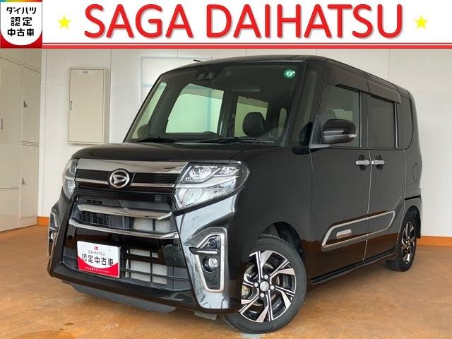 タントカスタムＸスタイルセレクション両側電動スライドドア・ドラレコ・バックモニター・プッシュボタンスタート・ステアリングスイッチ・オートエアコン・キーフリー・コーナーセンサー・アルミホイール・シートヒーター・パワーウィンドウ（佐賀県）の中古車