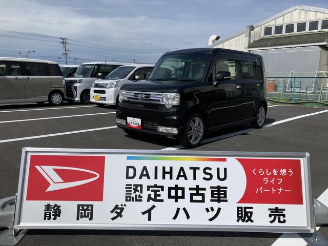 ムーヴコンテカスタム　ＲＳキーフリーシステム　ディスチャージヘッドランプ　フロントフォグランプ　アルミホイール　電動格納ドアミラー　ＵＶカットガラス（静岡県）の中古車