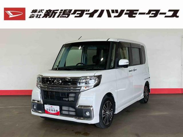 タントカスタムＲＳ　トップエディションＳＡII（車内　消臭・抗菌　処理済）　衝突被害軽減システム　４ＷＤ　両側パワースライドドア　ナビ　バックカメラ　アルミホイール　キーフリーシステム（新潟県）の中古車