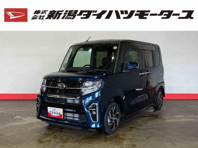 タントカスタムＸ（車内　消臭・抗菌　処理済）　衝突被害軽減システム　両側パワースライドドア　ナビ　バックカメラ　アルミホイール　キーフリーシステム（新潟県）の中古車