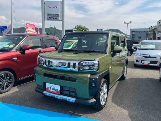 タフトＧ　クロムベンチャー２ＷＤ　ＣＶＴ　６６０ｃｃ　スカイフィールトップ　衝突被害軽減ブレーキ　横滑り防止装置　ＡＢＳ　アイドリングストップ　プッシュボタンスタート　オートエアコン　前席シートヒーター　サイドエアバッグ（福島県）の中古車