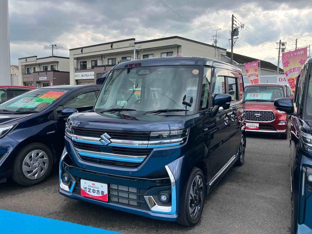 スペーシアカスタムハイブリッドＸＳターボ４ＷＤ　ＣＶＴ　６６０ｃｃ　全方位モニター付メモリーナビ　デュアルセンサーブレーキサポートＩＩ　インタークラーターボ　サイド・カーテンシールドエアバッグ　ドライブレコーダー　前席シートヒーター（福島県）の中古車