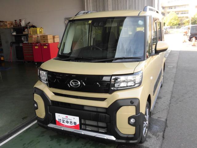 タントファンクロスワンオーナー　ＬＥＤヘッドライト　前席シートヒーター　クリアランスソナー　両側パワースライドドア　禁煙車　記録簿　認定中古車　レーンアシスト　オートマチックハイビーム　衝突回避支援システム搭載車（島根県）の中古車