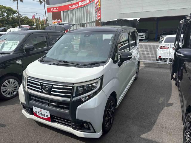 ムーヴカスタム　ＲＳ　ハイパーＳＡIIターボ　車線逸脱警報　キーフリーシステム　スマートキー　アルミホイール　ＡＢＳ　エマージェンシーブレーキ（鹿児島県）の中古車