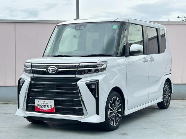タントカスタムＲＳ　純正ナビ　バックカメラ　ドラレコ　ＥＴＣ純正ナビ、地デジＴＶ、バックカメラ、ドラレコ、ＥＴＣ、フロント左右シートヒーター、コーナーセンサー、ステアリングスイッチ（東京都）の中古車