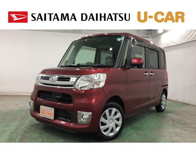 タントＸターボ　ＳＡ　車検整備付　走行距離５９７３７キロ　純正ナビ後席モニター　１年保証距離無制限　　バックカメラ　ブルートゥース　純正マット　オートライト　アイドリングストップ　片側電動スライドドア　キーフリー（埼玉県）の中古車