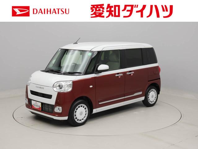 ムーヴキャンバスストライプスＧ　両側パワースライドドアＬＥＤヘッドライト　電動パーキング（愛知県）の中古車