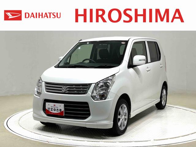 ワゴンＲＦＸリミテッド　２ＷＤ　ＣＶＴ車純正アルミホイール　キーフリーシステム　電動格納ドアミラー　プッシュ式フルオートエアコン　マルチリフレクターハロゲンヘッドライト（広島県）の中古車