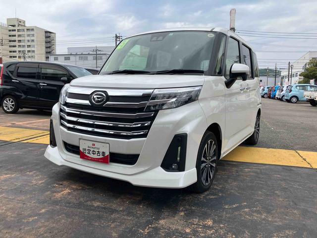 トールカスタムＧ　ターボ追突被害軽減ブレーキ　キーフリー　スマートキー　ＡＨＢ　ＡＢＳ　ＬＫＡ　エアバッグ　ターボエンジン　アルミホイール　記録簿（山口県）の中古車