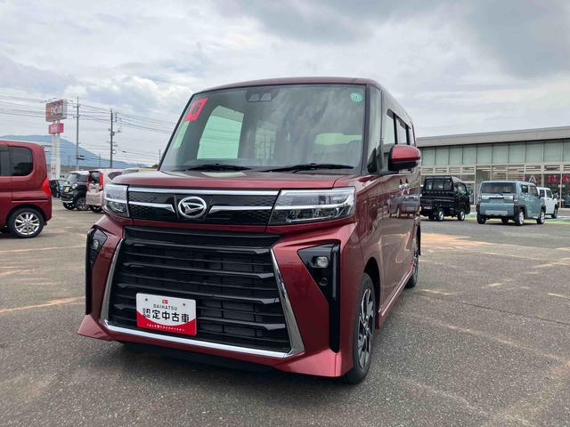 タントカスタムＸスマートキー＆プッシュスタート　キーフリーキー　ＬＥＤライト　ＡＵＴＯライト　フロントベンチシート　シートヒーター付き　アルミホイール　整備記録簿（山口県）の中古車