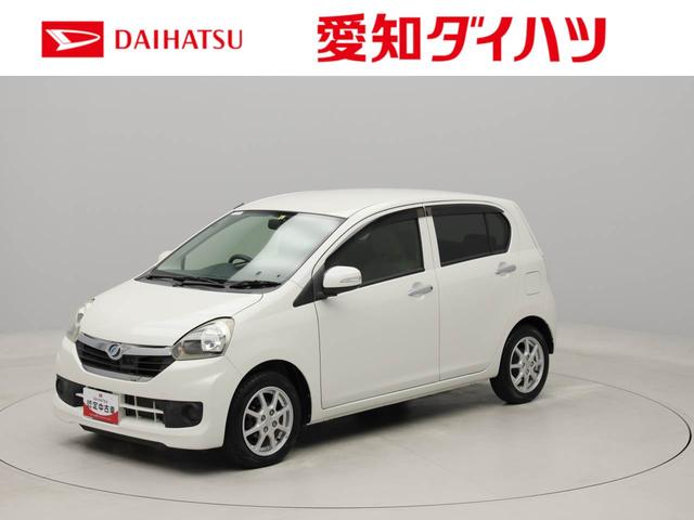 ミライースＧ　ＳＡ認定中古車　ナビ　ＴＶ　テレビ　キーフリー　プッシュスタート　イモビライザー　ＡＢＳ　アイドリングストップ　エアバック　ＣＶＴ　アルミホイール　整備手帳　取扱説明書（愛知県）の中古車