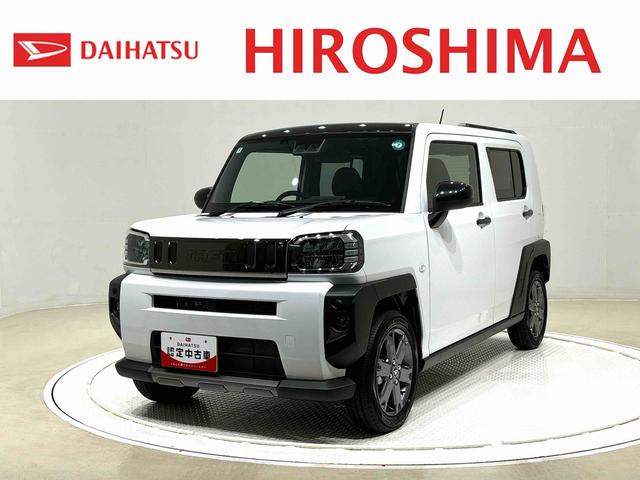 タフトＧターボ　ダーククロムベンチャー　電動パーキングブレーキスカイフィールトップ　ダークメッキパック　シルバーアンダーガーニッシュ　インテリアアクセント　ＬＥＤオートハイビーム＆フォグランプ　電動パーキングブレーキ　バックカメラ　アルミホイール（広島県）の中古車