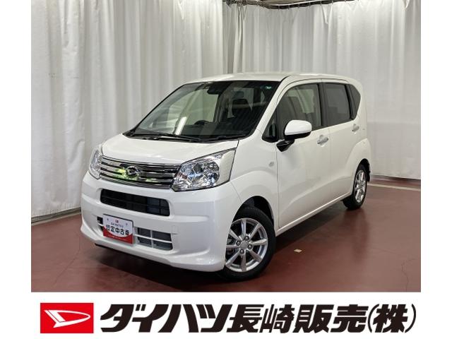 ムーヴＸリミテッドII　ＳＡIIIひょう害車　１オーナー　４ＷＤ　衝突被害軽減ブレーキ　アイドリングストップ　衝突安全ボディ　オートライト　ＬＥＤヘッドランプ　スマートキー　プッシュスタート　運転席シートヒーター　盗難防止　整備記録簿（長崎県）の中古車