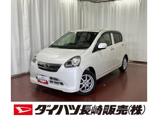 ミライースＧ下取車　ＣＤ　アイドリングストップ　メンテナンスノート　電動格納式ドアミラー　キーレス　衝突安全ボディ　アルミホイール（長崎県）の中古車
