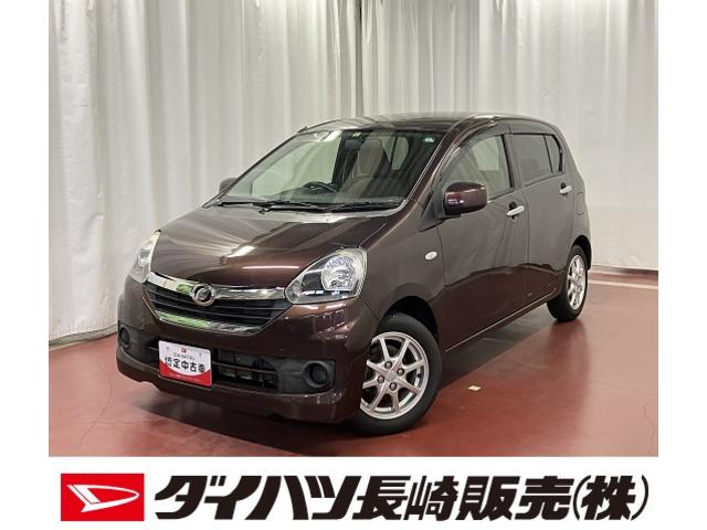 ミライースＸ下取車　メモリーナビ　ＴＶ　ブルートゥース　アイドリングストップ　エアバッグ　キーレス　電動格納式格納ミラー　メンテナンスノート　衝突安全ボディ　　ＡＢＳ　ＤＶＤ（長崎県）の中古車
