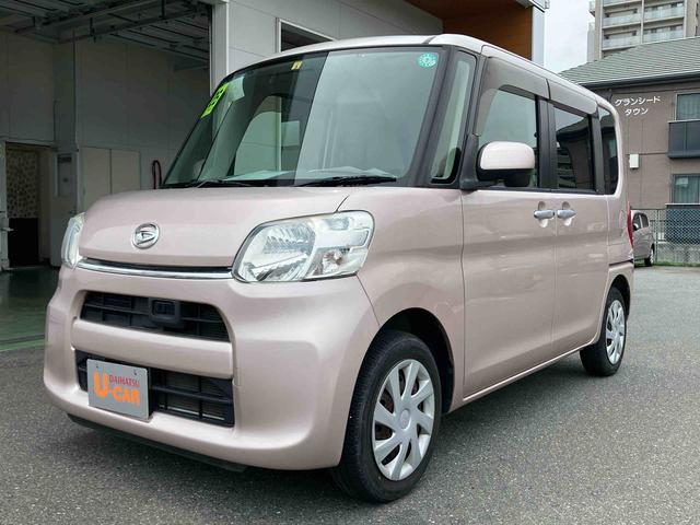 タントＸ　ＳＡ　ナビ　両側電動ドア衝突回避ブレーキ　禁煙　盗難警報装置　両側電動ドア　衝突安全ボディ　ベンチシート　アイドリングＳＴＯＰ　オートライト　定期点検記録簿　キーレス　ＢＬＵＥＴＯＯＴＨ（山口県）の中古車