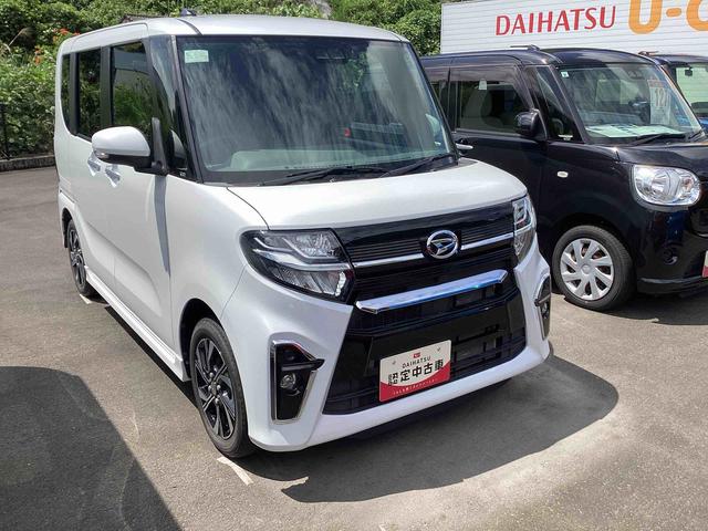 タントカスタムＸセレクションインパネシフト　プッシュスタートスイッチ　電子カードキー　カーナビ　衝突軽減ブレーキ　車線逸脱警報　アルミホイール　オートハイビーム　ＡＢＳ（鹿児島県）の中古車