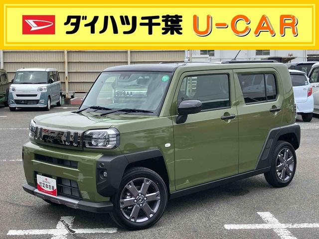 タフトＧターボ　ダーククロムベンチャー前後専用ダークガーニッシュ　ガラスルーフ　ルーフレール　１５インチアルミ　シートヒーター　ＬＥＤヘッド＆フォグランプ　バックカメラ　クルコン　電動駐車ブレーキ　衝突被害軽減ブレーキ　コーナーセンサー（千葉県）の中古車