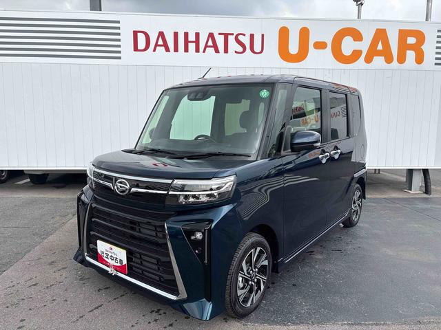 タントカスタムＸダイハツ認定中古車・まごころ保証１年走行距離無制限保証　キーフリーシステム　ＬＥＤヘッドライト　ＬＥＤフォグランプ　両側電動スライドドア　スマートアシスト　コーナーセンサー（栃木県）の中古車