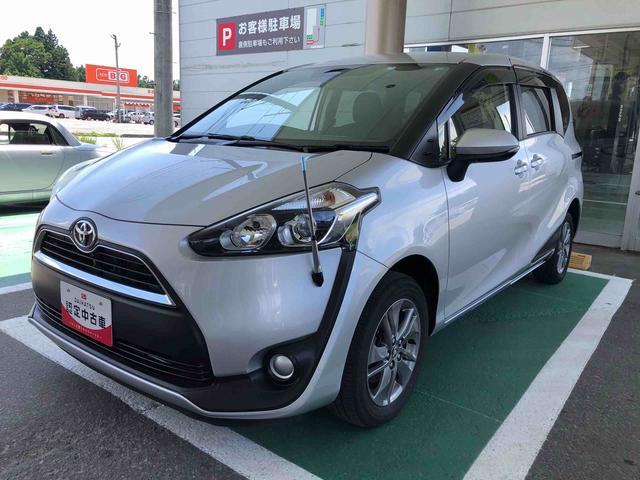 シエンタＧ　４ＷＤ　走行距離５２１８５ｋｍ４ＷＤ　スマートアシスト　オートエアコン　アルミホイール　キーフリーシステム　セパレートシート　プッシュボタンスタート（山形県）の中古車