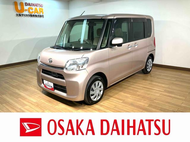 タントＸ　ＳＡ　サポカーベーシック適合　走行３．４万キロナビゲーション　バックカメラ　ＥＴＣ車載器　両側スライド片側電動スライドドア　衝突回避支援ブレーキスマートアシスト　キーフリーシステム　プッシュスタート　走行３．４万キロ　車検整備点検付き（大阪府）の中古車