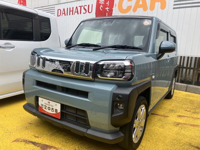 タフトＧ１５インチアルミホイール　オートレベリング機能付フルＬＥＤヘッドランプ　ＬＥＤフォグランプ　本革巻ステアリングホイール　本革巻インパネセンターシフト　ＴＦＴカラーマルチインフォメーションディスプレイ（静岡県）の中古車