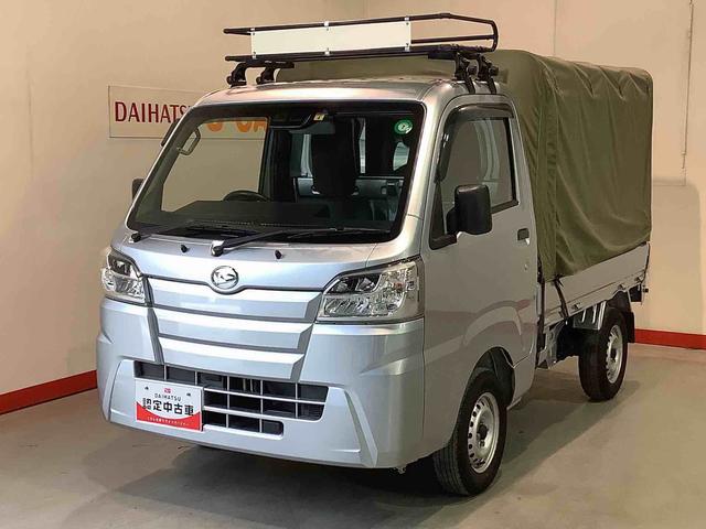 ハイゼットトラックスタンダードＳＡIIIｔ【ダイハツ認定中古車・まごころ保証１年走行距離無制限保証】　４ＷＤ　キーレスエントリー　マニュアルエアコン　荷台作業灯　幌　パワーウィンドウ（栃木県）の中古車