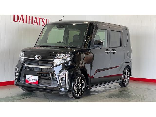 タントカスタムＸセレクション純正９インチナビ　ドラレコ　パノラマモニター　ＬＥＤヘッドランプ　両側パワースライドドア　アイドリングストップ　オートエアコン　スマートキー　１４インチアルミホイール　衝突被害軽減システム（茨城県）の中古車