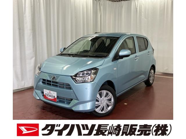 ミライースＸ　リミテッドＳＡIIIひょう害車　元展示車　１オーナー　衝突被害軽減システム　キーレス　アイドリングストップ　衝突安全ボディ　オートライト　ＬＥＤヘッドランプ　電動格納式ドアミラー　整備記録簿（長崎県）の中古車