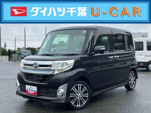 タントカスタムＲＳ　ＳＡ８型ナビ／ＢＴ／ＤＴＶ／ＤＩＳＣ／バックカメラ／ステアリングスイッチ　後席モニター　フロントグリルイルミ　両側パワスラ　ＬＥＤヘッドライト　ハロゲンフォグランプ　１５インチアルミ　衝突被害軽減ブレーキ（千葉県）の中古車